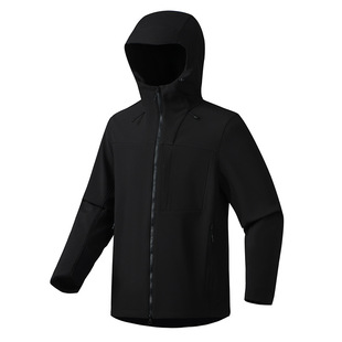 Cross-border Outdoor Windproof Jacket for Men and Women with 2025 New Anti-splashing Soft Shell Jacket Wear-resistant Hooded Jacket