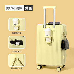 Luggage Case Luggage Suitcase Universal Wheel Zipper for Female and Male Students Strong and Durable Password Leather Case