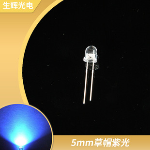 White light 3mmLED lamp bead yellow light green light F8 in-line lamp bead red light emitting diode purple light F5 straw hat lamp bead