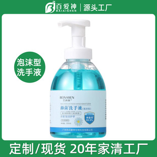 Press foam antibacterial hand wash chamomile hand sanitizer bottled 500ml clean hotel homestay bath home
