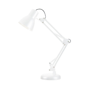 Simple modern led desk lamp USB study office desk college dormitory plug-in iron folding American table lamp