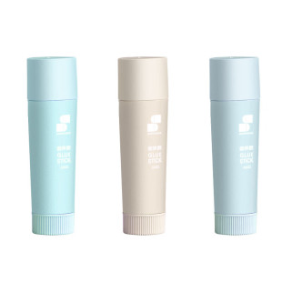 Sanmu ACR transparent triangle 6602 solid glue 15G high-adhesive solid glue student handmade office strong glue stick