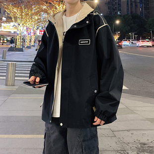 Foreign trade wholesale spring and autumn leisure outdoor windproof waterproof assault clothing men's spring and autumn thin coat tide boyfriend