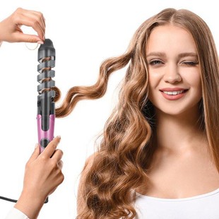 Amazon hair curler lazy hair curler hair curler water ripple egg roll stick electric heating egg roll device factory direct sales