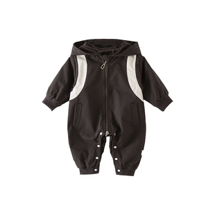 [Processing and Customization] New Starting Point Baby Clothes, Spring Jumpsuits, Baby Boy Outing Clothes, Spring & Fall Crawl Clothes