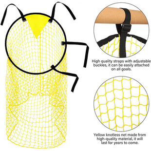 Football goal net free kick corner kick shooting practice target portable football goal positioning football goal box