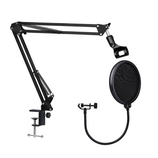Cross-border NB35 37 nb39 live universal cantilever bracket adjustable desktop flat microphone microphone bracket