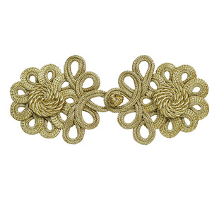 Factory direct handmade large plate buckle gold plate buckle European and American military decoration buckle dress suit fashion buckle