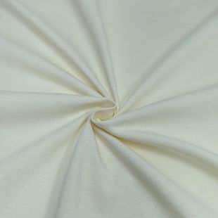 Smooth and tight cotton single-sided 230G cotton fabric moisture absorption breathable 32 double yarn knitted fabric