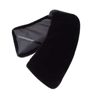 Imitation mink fur collar black winter warm clothing accessories exquisite fur down jacket coat suit universal wholesale