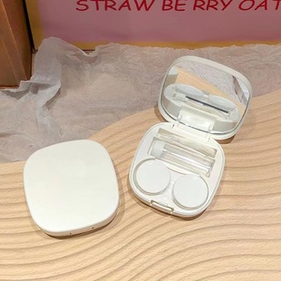 Factory in stock contact lens box simple cute contact lens box DIY contact lens box portable double box care