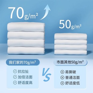 Disposable Absorbent Towel Cotton Thickened Extra Large Disposable Bath Towel Travel Separate Packaging Tourist Hotel Supplies