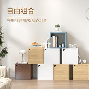 Storage Cabinet Floor Small Bookshelf Modern Bookcase Bookshelf Glass Free Combination Patch Cabinet Simple Storage Cabinet Wind-smart
