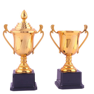 Open new plastic trophy school kindergarten parent-child games company competition trophy medal can be printed logo