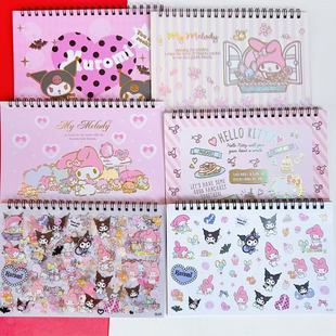 Sanrio ручной счет наклейки с высоким значением Kulomi первый материал 10 стикеров