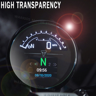 Для триумфа Trident 660 мотоцикл аксессуары Электронная приборная панель HD защитная пленка анти-царапины
