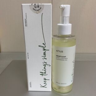 in stock TK Amazon Anua Heartleaf Pore Control Cleansing Oil South Korea Cleanser 200 ml