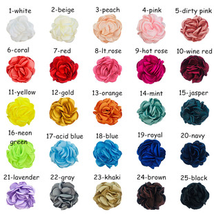 5cm Sade Burned Side Flower Spot Hand-baked Side Bud Cat and Dog Hanging Headwear Corsage Hat Flower DIY Accessories