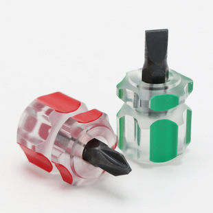 5mm Fender Mini Cross Screwdriver Small Radish Head Screwdriver Transparent Handle Screwdriver Screwdriver