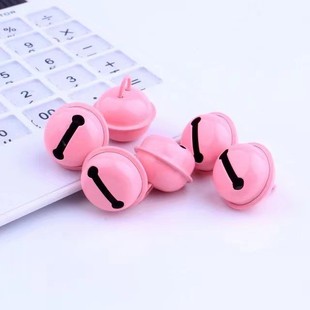 18mm Candy Color Paint Small Bell DIY Metal Pet Accessories Keychain Accessories Handmade Pendant