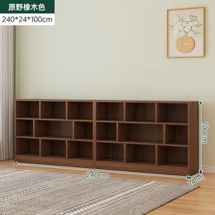 Книжная полка полка на полу простой шкаф для хранения в гостиной шкаф эркер решетки шкаф для детского сада
