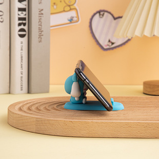 New Creative PVC Sanrio Mobile Phone Tablet Stand Cartoon Desktop Lazy Stand Girl Heart Gift Ornaments