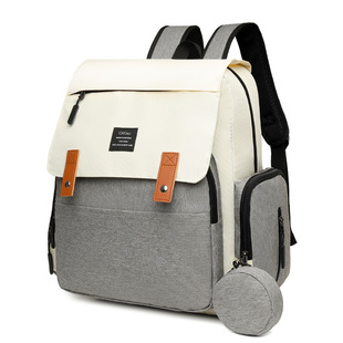 Mummy Bag Large Capacity New Delivery Cushion Mother and Baby Bag Portable Trailer Backpack for Mothers Going Out