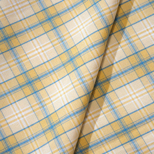 Spring and summer Japanese and Korean dress cheongsam fashion fabric TR stretch yarn-dyed fabric casual suit set plaid fabric
