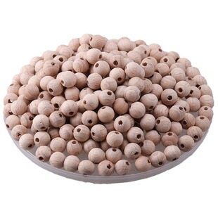Factory Direct Supply 10-20mm Beech round beads loose beads diy jewelry accessories wooden beads in stock wholesale
