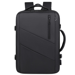 Backpack Foreign Trade Special Expanding Business Computer Bag USB Interface Backpack Daily Commute Large Capacity Backpack