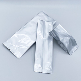 Factory Direct supply pure aluminum organ bag aluminum foil back seal three-dimensional vacuum bag tea packaging bag coffee powder middle seal bag