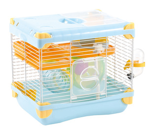 Factory Custom Hamster Cage Single-layer Home Villa Cage small size Golden Bear Squirrel Deluxe Full Pet House