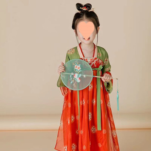 Hanfu Child New Dunhuang Dunhuang Юбка в китайском стиле