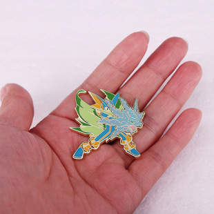 Mega Man Game Brooch Metal Badge Accessories Collection