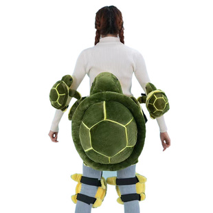 Ski Little Turtle Hip Protection Double Board Snowboard White Bear Protectors Ass Pad Skating Knee Protectors Ass Pad Anti-fall