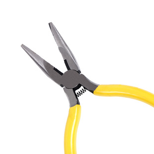 Factory price supply with spring DIY handmade spot supply hardware pliers 5 inch American needle nose pliers can be made