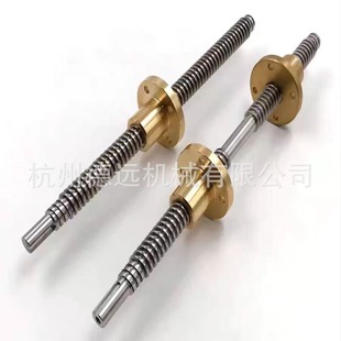 304 Stainless Steel 3D Printer T-Shaped Partition Screw T8 Trapezoidal Adjustment Screw with Nut Screw