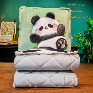 Pillow quilt two-in-one sofa air conditioning quilt office nap cover car load inner pillow cushion quilt wholesale