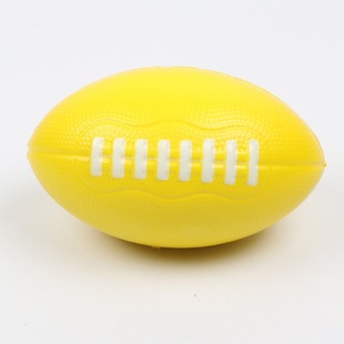 PU polyurethane sponge soft ball 17cm rugby children school safety Sports toy foam ball