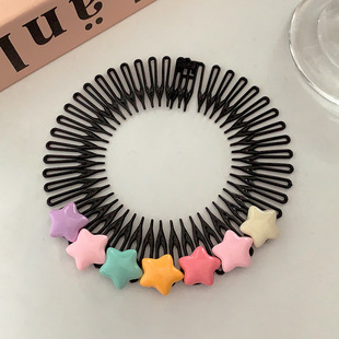 Hair breaking artifact invisible hairpin back head headband seamless hair comb plug bangs lazy modeling tool hair braiding headdress