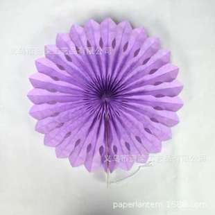 Cross-Border single-layer hollow paper fan flower store ceiling classroom layout wedding party decoration pleated paper flower