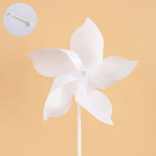 Early education guidance graffiti kindergarten creative painting small windmill children's toy assembly photography materials Windmill