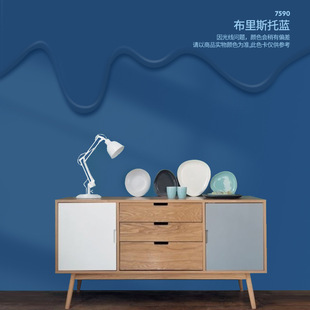 Interior wall latex paint white interior self-painting wall paint home painting repair wall renovation paint color alkali-resistant paint