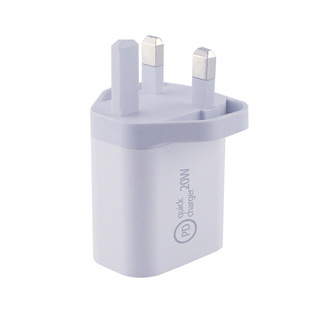 Cross-border hot-selling pd40w dual-port charger PD20w fast charging suitable for Apple Samsung mobile phone fast charging head