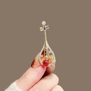 Fashion Corsage Cross-border Brooch High-end Women's Anti-light Butterfly Brooch High-end Sense Niche New Corsage