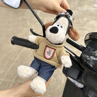 Flying Dog motorcycle motorcycle battery electric car decoration pendant Doll Doll trunk small accessories ornaments