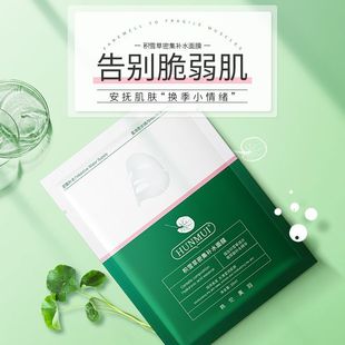 Han Lun Meiyu Centella Astellae Sleep Mask Goodnight Frozen Mask Wash-Free Moisturizing Moisturizing and Hydrating Mask Tablets