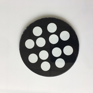 Manufacturers LED lamps and lanterns glass square round lamp hole glass deep processing tempered screen printing glass processing