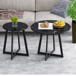 Dining Table Coffee Table Small Apartment Round Table Simple Modern Home Nordic Negotiation Table and Chair Combination Balcony Milk Tea Shop Leisure