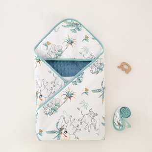 Bean Velvet Baby Bag Pure Cotton Class A Hug Quilt Spring Summer Autumn Winter Thin Quilt Newborn Bag Quilt